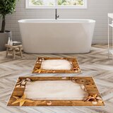 Atelier Del Sofa set 2 prostirke za kupatilo Šareni Cene
