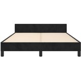  Okvir za krevet bez madraca crni 140 x 190 cm baršunasti | shoptok.hr