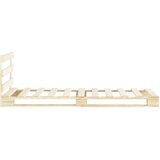  Okvir za krevet od paleta od masivne borovine 100 x 200 cm | Eponuda.com