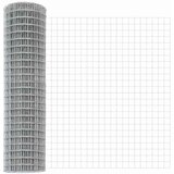 vidaXL Evropska ograja 1.4x10 m Cinkano jeklo | Shoptok.si