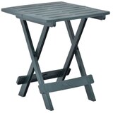  Zložljiva vrtna miza zelena 45x43x50 cm plastika | Shoptok.si