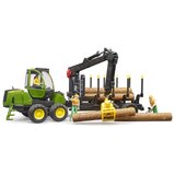 Bruder Vozilo za transport drveta John Deere 1210E sa hvataljkom i 4 debla | Eponuda.com