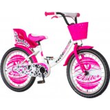 Venera Bike i love my dalmatian 20” dečiji bicikl roza bela boja | ePonuda.com
