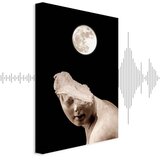  Slika - Moon and Statue (1 Part) Vertical 60x90 Akustična | shoptok.hr