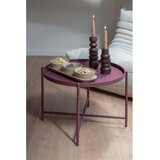 Leitmotiv Mauve ljubičasti metalni okrugao stolić za kavu ø 50 cm Meseta – | shoptok.hr