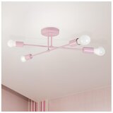  plafonski luster cambridge 4xE27/15W/230V ružičasta | Eponuda.com