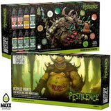 Green Stuff World Paint Set - Pestilence | Set Akrilnih Boja x8 | Eponuda.com