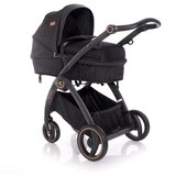 Lorelli ADRIA Kolica Black 2u1 SET: Košara + Putna Torba + Zimska Navlaka (do 15 kg) | shoptok.hr