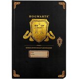 HARRY POTTER beležka A5 s trdimi platnicami Hogwarts Shield Blue Sky Cene