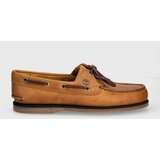 Timberland Kožne cipele Classic Boat za muškarce, boja: bež, TB0A2G7UEN11 | shoptok.hr
