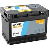 Varta exide premium akumulator za automobile 12V 61Ah EA612 Cene