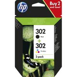 HP komplet črnil 302 (črna in barvna, X4D37AE) | Shoptok.si