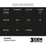 AK Interactive Rubber Black 17ml - 3rd Gen Akrilna Boja AK11027 | Eponuda.com
