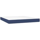 Krevet s oprugama i madracem plavi 180x200 cm od tkanine | shoptok.hr