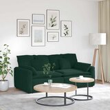  Modularna sofa s jastucima, baršunasta tamnozelena | shoptok.hr