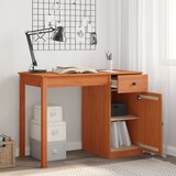  Stol s ladicama Vosak Smeđa 100 x 50 x 74 cm Masivna borovina | shoptok.hr