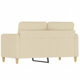  Dvosjed od tkanine krem 120 cm Krema | Shoptok.si