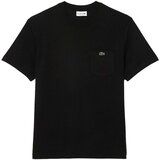 Lacoste Chest Pocket Cotton T-Shirt Black Crna | shoptok.hr