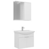 Hanah home Kupatilski ormarić sa umivaonikom i ogledalom (2 komada) Purus 65 972 | Eponuda.com