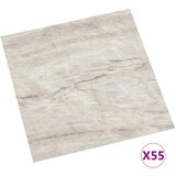 Podne daske 5,11 m² 55 pcs PVC Smeđa i bež | shoptok.hr