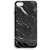črni marmornat gel ovitek za iphone 13 mini, (22116574)