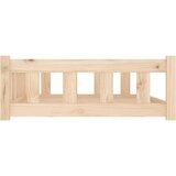  Krevet za pse 105,5x75,5x28 cm Masivno drvo Bor | shoptok.hr