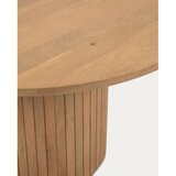 Kave Home Okrogla jedilna miza iz masivnega manga v naravni barvi ø 120 cm Licia – | Shoptok.si