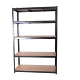 Rojaplast Crni metalni regal za radionicu 120x180 cm – | shoptok.hr