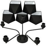  Luster ADAMANT 5xE27/15W/230V crna | Eponuda.com