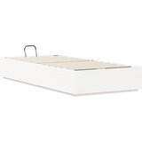  Otomanski krevet Bijeli 90 x 200 cm Masivna borovina | shoptok.hr
