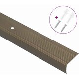  Profili za rubove stepenica 30 pcs Smeđa 67 x 3.5 x 3 cm | shoptok.hr