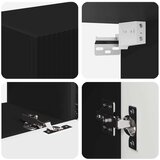  Komplet TV omaric 3 pcs Črna Konstruiran les - - črna - 50.89 - 30 x 31 x 100 cm - 2025-vidaXL-Uvoz_2 | Shoptok.si