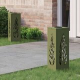  Solarna LED svjetlost za stazu 2 pcs Maslinasto zelena | shoptok.hr