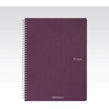 Fabriano Bilježnica Ecoqua original A4 90g 70L spiralna kocke vino 19290112 | shoptok.hr