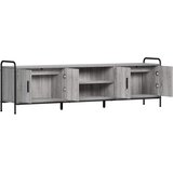  TV ormar 167,5 x 33 x 50 cm Siva Sonoma Konstruirano drvo Slike