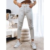 DStreet MAYO Light Beige Denim Trousers | shoptok.hr