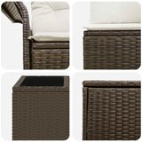  Set sofe 6 kom. 4-Broj sjedala Smeđa i krem bijela | shoptok.hr