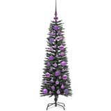 vidaXL Umestno božično drevo med 150 LED Zelena 40.5 x 40.5 x 120 cm | Shoptok.si