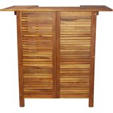 Barska barski stol od masivnog bagremovog drva 110 x 50 x 105 cm | shoptok.hr