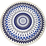 Vivva Okrogla brisača za plažo | CUBALINKA Mandala, (21290778) Cene