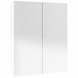  Kupaonski ormarić s ogledalom 60x15x75 cm MDF sjajni bijeli | shoptok.hr
