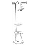 Opviq podna lampa sorti 941RTN1383 | ePonuda.com