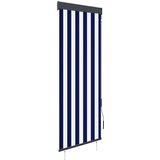 vidaXL Vanjska roleta 60 x 250 cm plavo-bijela Cijene