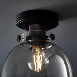 Endon 99106 - stropno svetlo urban 1xE27/10W/230V crna/prozirna | Eponuda.com