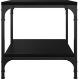  Bočni stolići 2 kom crni 40 x 40 x 40 cm od konstruiranog drva | shoptok.hr
