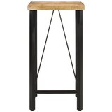  The Living Store Barska miza 55x55x107 cm trden mangov les in železo - Barska Miza, (21498399) | Shoptok.si