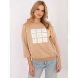 Calimera Blouse-CLM-BZ-1268.67-camel Cene