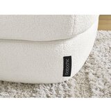 Bobochic Paris Bijeli tabure od bouclé tkanine Leonore – | shoptok.hr