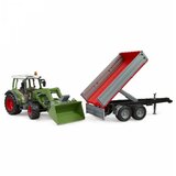 Bruder traktor utovarivač sa prikolicom Cene