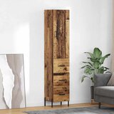  Highboard Staro drvo 34,5 x 34 x 180 cm Konstruirano drvo Slike
